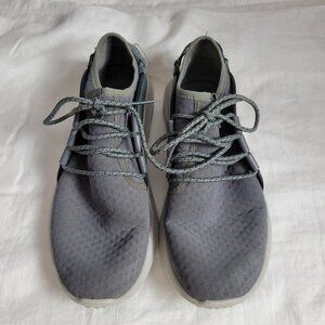 Under Armour Shoes Sneakers 7.5 Women' Railfit Gray Lace Up Slip On Canvas 7 1/2